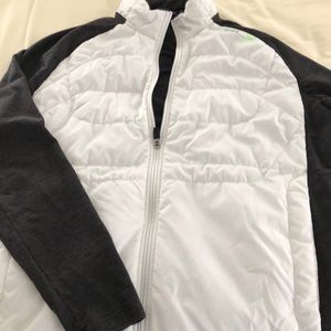 Ralph Lauren RLX Zip-up Sweater-Vest. Slight stain